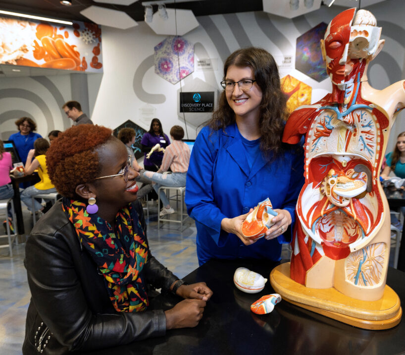01/ 31/23: Updated marketing photography at Discovery Place museum in Charlotte, North Carolina. Photo by: PatrickSchneiderPhoto.com